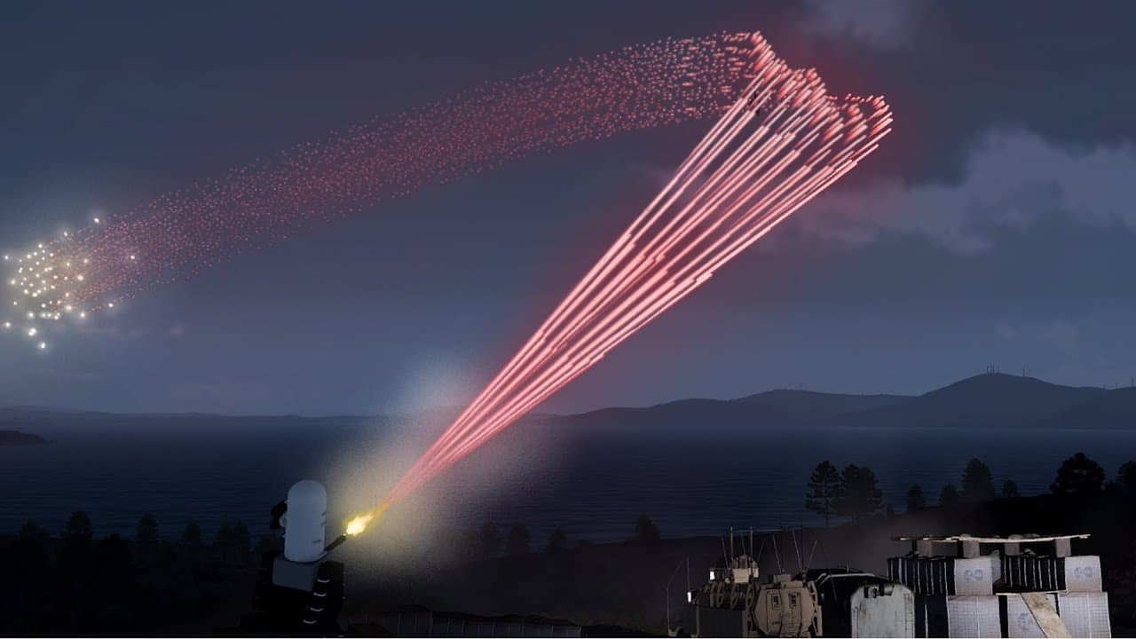 US C-RAM Cannons Light Up Erbil's Night Sky as Iranian Drones Target the Kurdistan Capital
